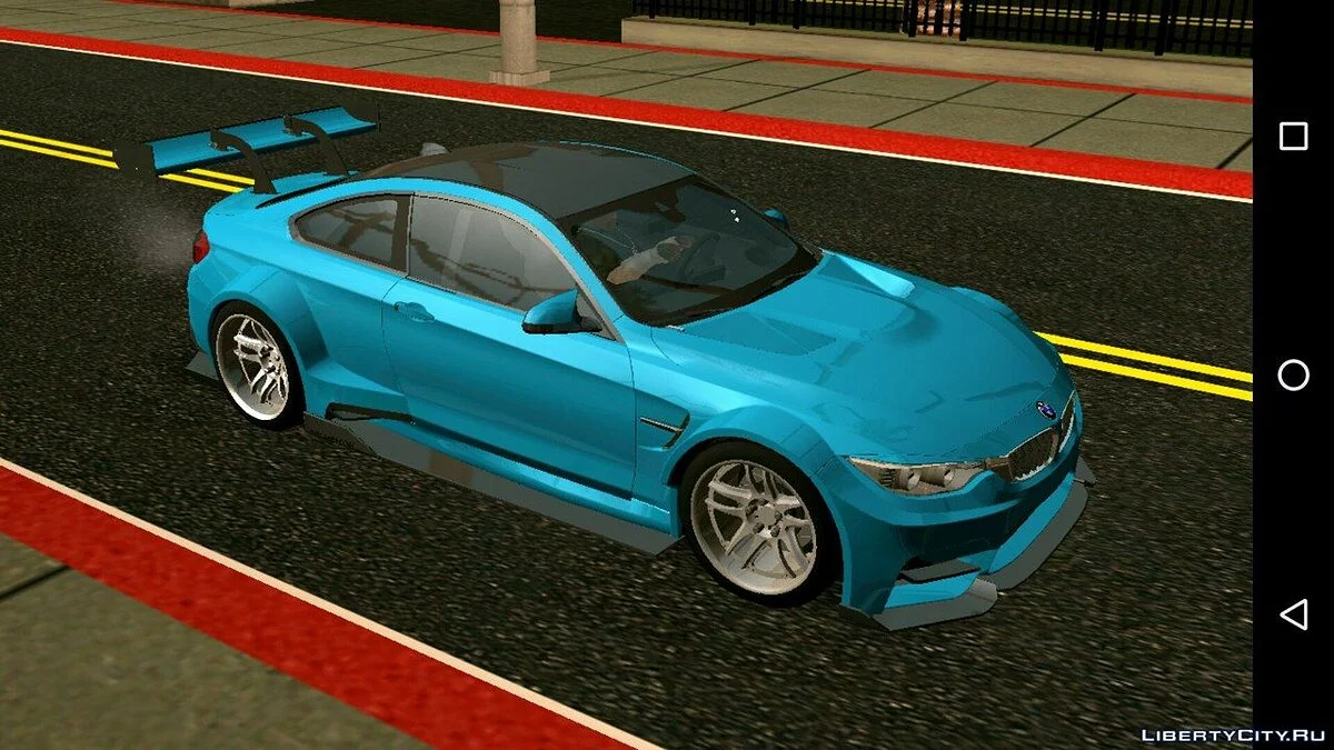 BMW M4 F82 (только DFF) / GTA San Andreas (iOS, Android)