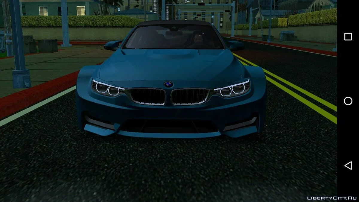 BMW M4 F82 (только DFF) / GTA San Andreas (iOS, Android)
