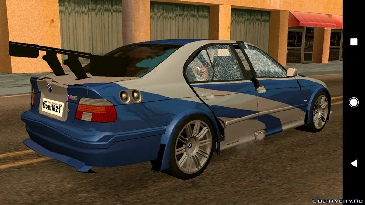 BMW M5 E39 GTR MW Style (только DFF) / GTA San Andreas (iOS, Android)
