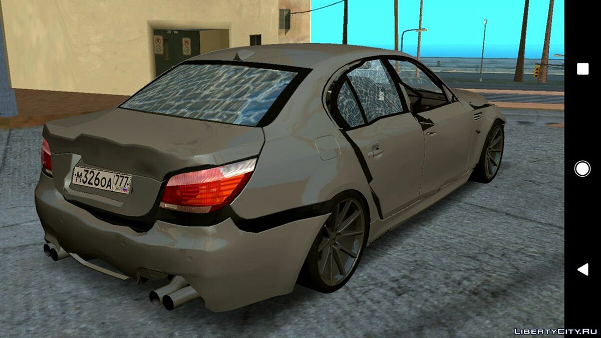 Скачать BMW M5 E60 v3.0 (только DFF) для GTA San Andreas (iOS, Android)