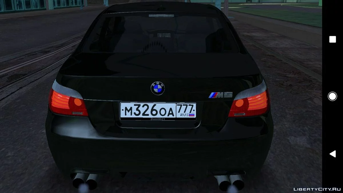 BMW M5 E60 v3.0 (только DFF) / GTA San Andreas (iOS, Android)