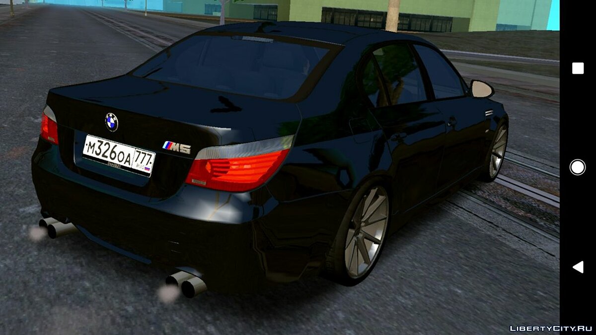 Скачать BMW M5 E60 v3.0 (только DFF) для GTA San Andreas (iOS, Android)