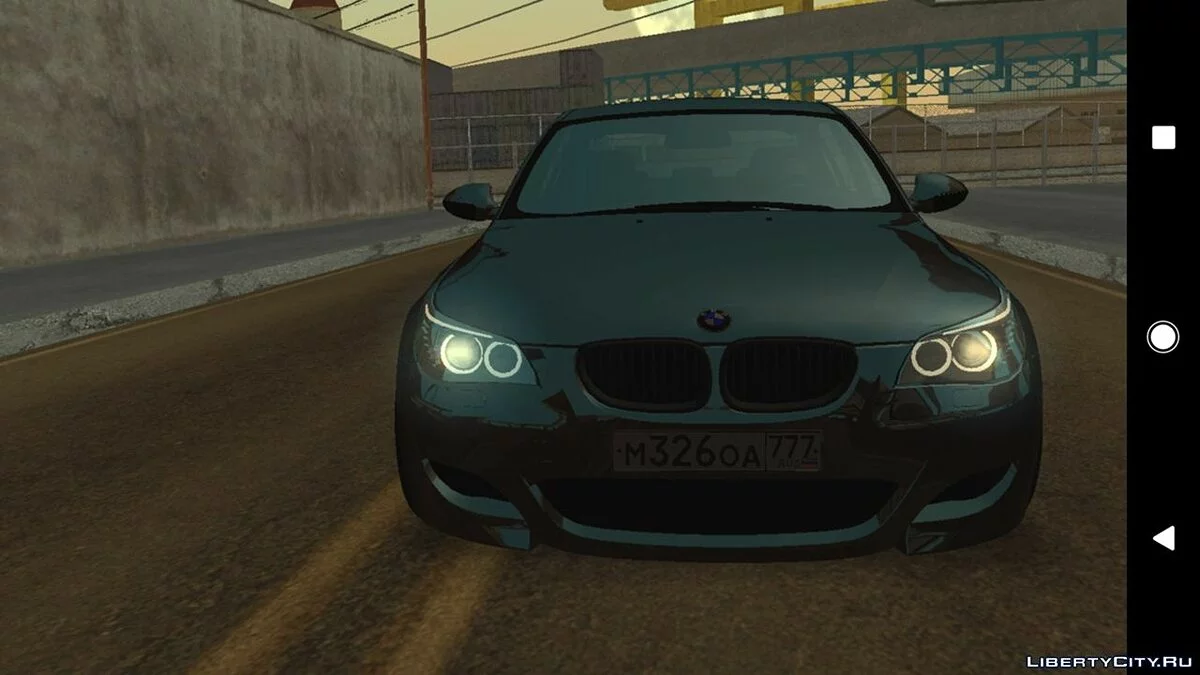BMW M5 E60 v3.0 (только DFF) / GTA San Andreas (iOS, Android)