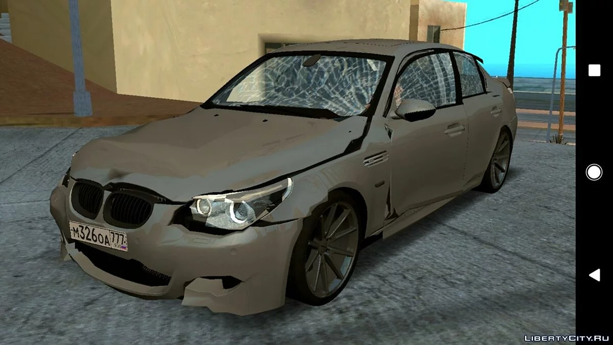 BMW M5 E60 v3.0 (только DFF) / GTA San Andreas (iOS, Android)
