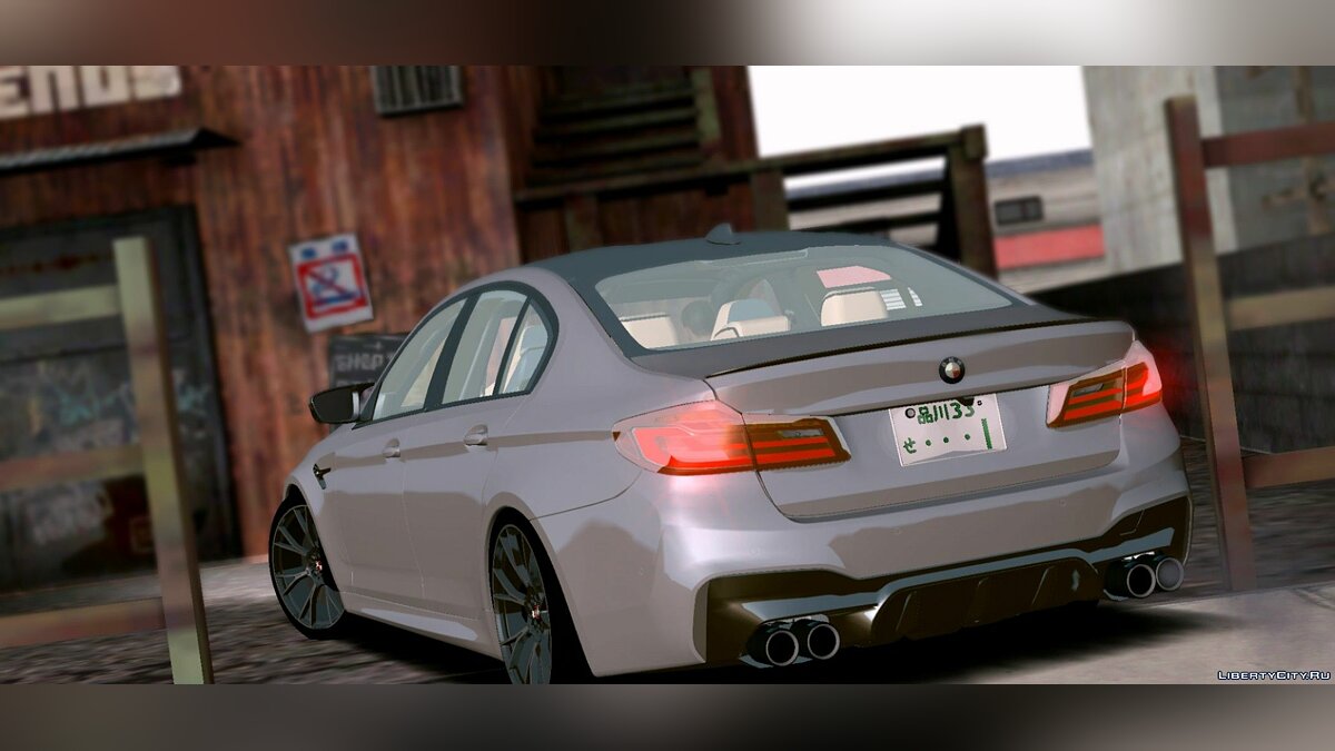 Скачать BMW M5 F90 (только DFF) для GTA San Andreas (iOS, Android)