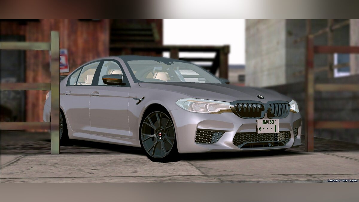 Скачать BMW M5 F90 (только DFF) для GTA San Andreas (iOS, Android)