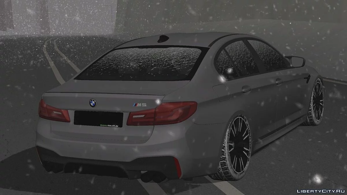 BMW M5 (Зимняя версия) / GTA San Andreas (iOS, Android)