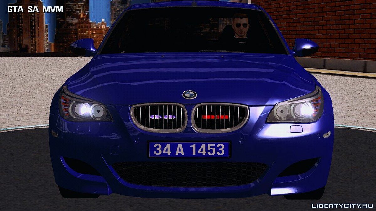 BMW M5 для GTA San Andreas (iOS, Android) - Картинка #4