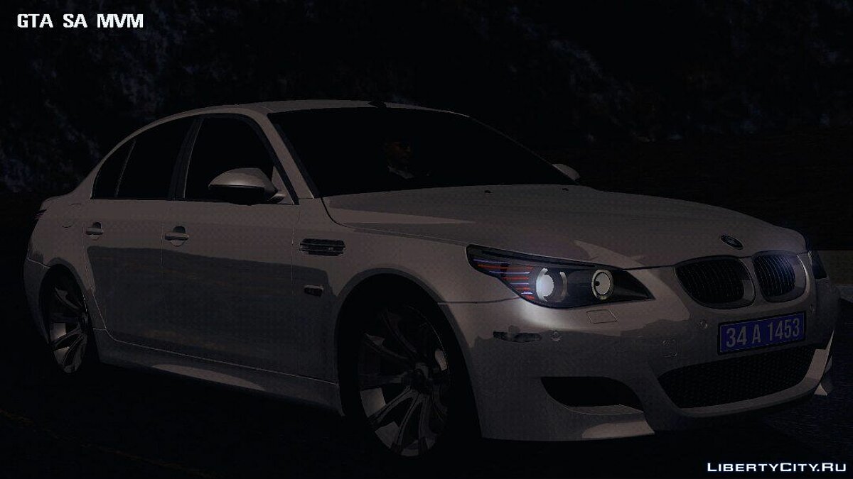BMW M5 для GTA San Andreas (iOS, Android) - Картинка #7
