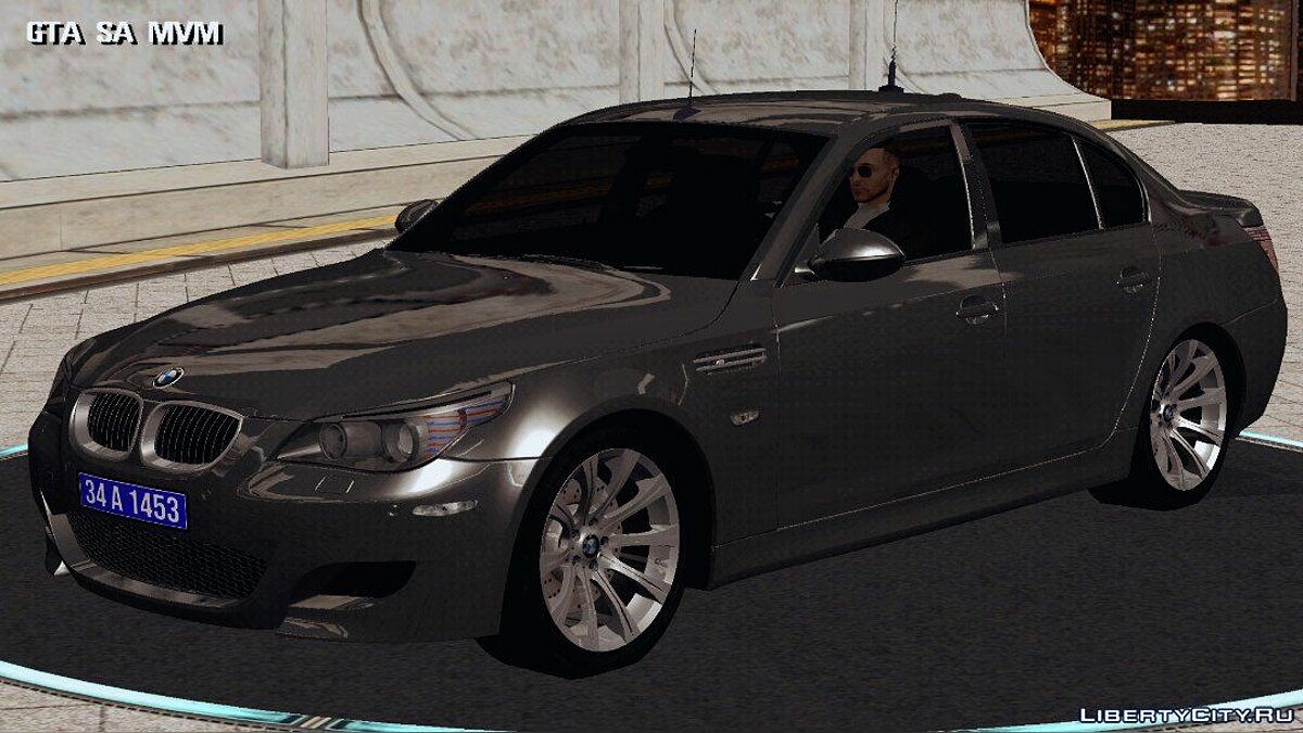 BMW M5 для GTA San Andreas (iOS, Android) - Картинка #1