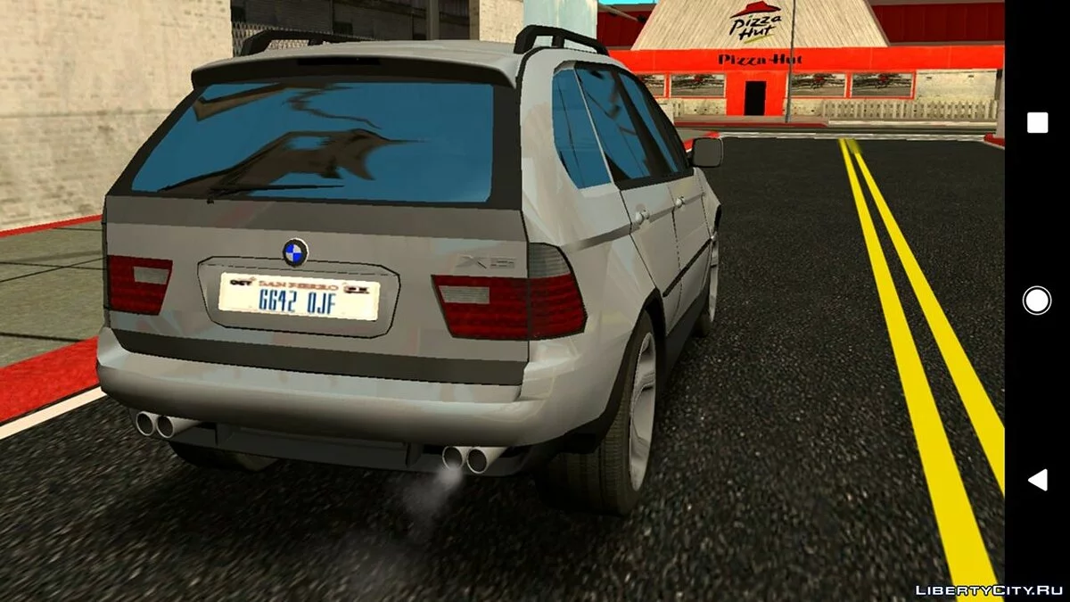 BMW X5 E53 Low Poly (только DFF) / GTA San Andreas (iOS, Android)