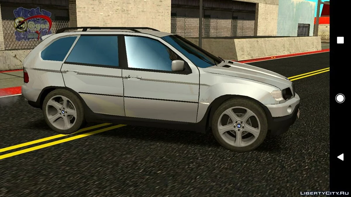 BMW X5 E53 Low Poly (только DFF) / GTA San Andreas (iOS, Android)