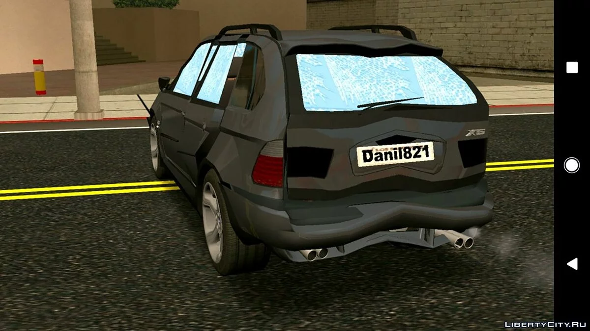 BMW X5 E53 Low Poly (только DFF) / GTA San Andreas (iOS, Android)
