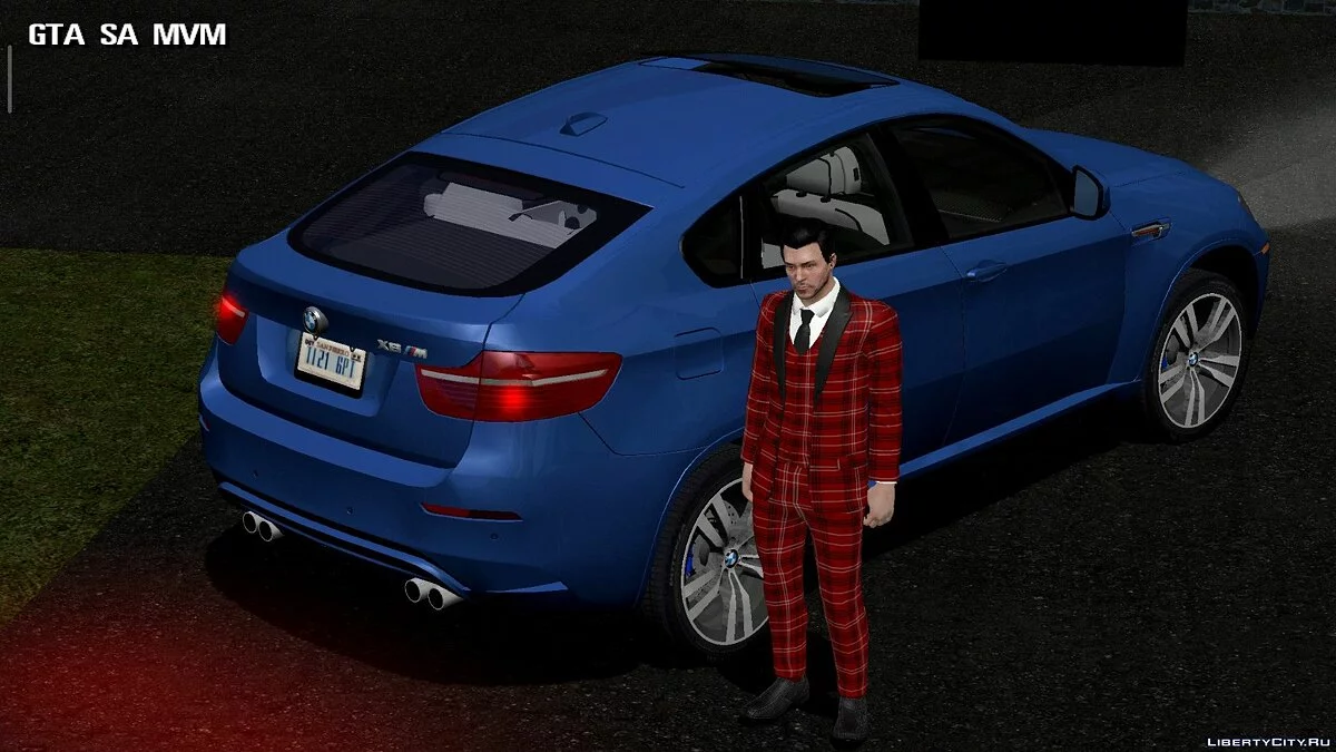 BMW X6M + винилы / GTA San Andreas (iOS, Android)