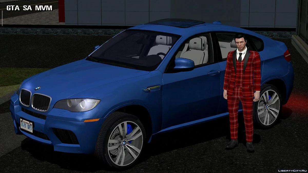 BMW X6M + винилы / GTA San Andreas (iOS, Android)