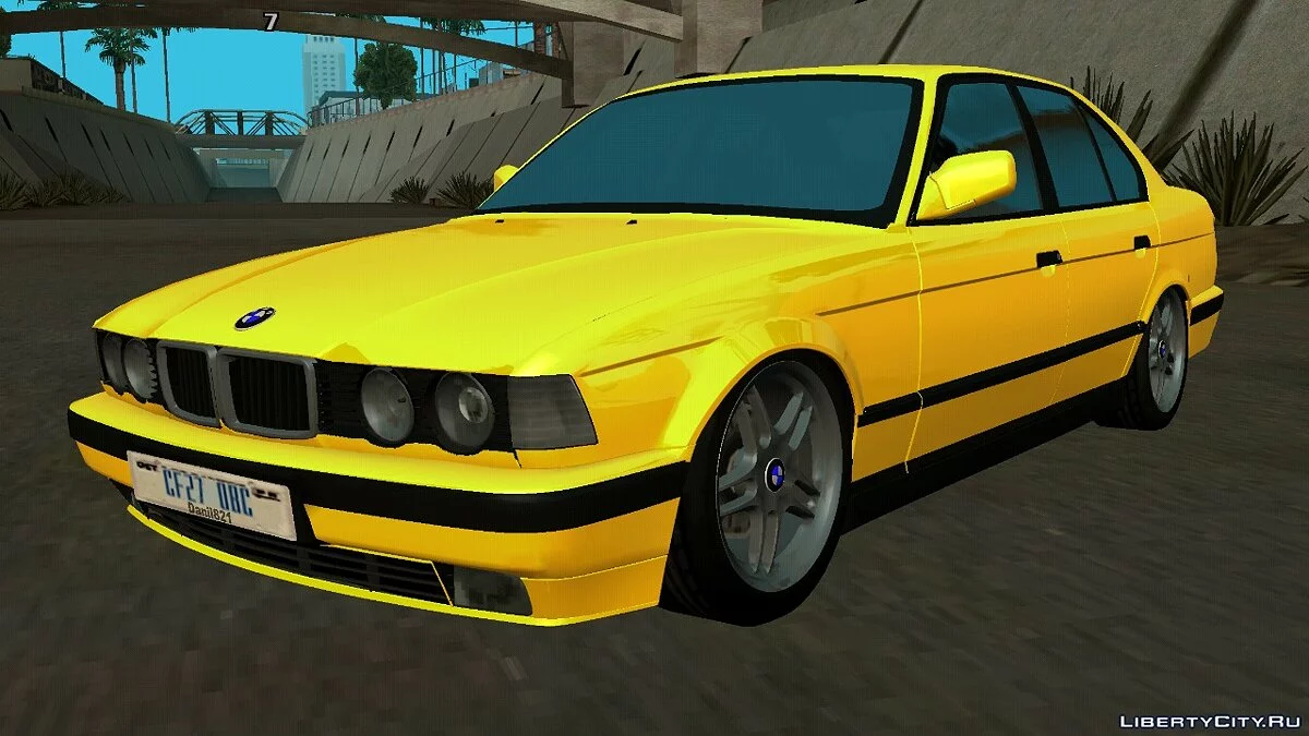 BMW 7 E32 750i v0.2 (только DFF) / GTA San Andreas (iOS, Android)