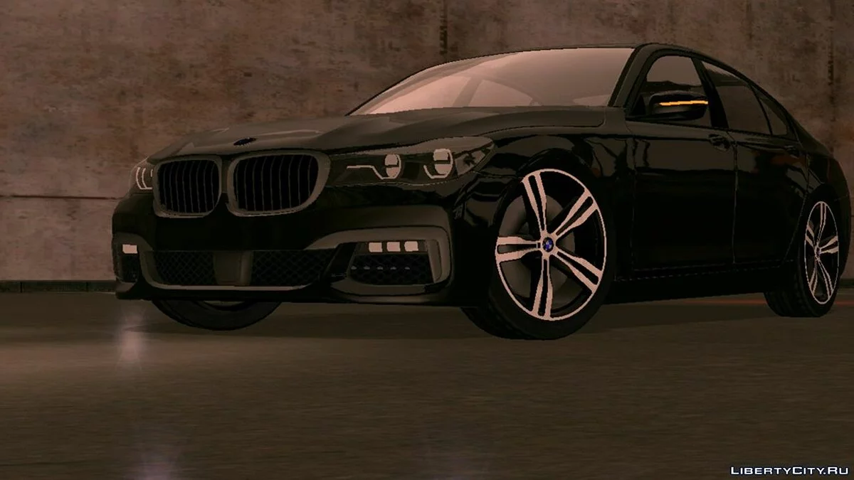 BMW 750li v2 (только DFF) / GTA San Andreas (iOS, Android)