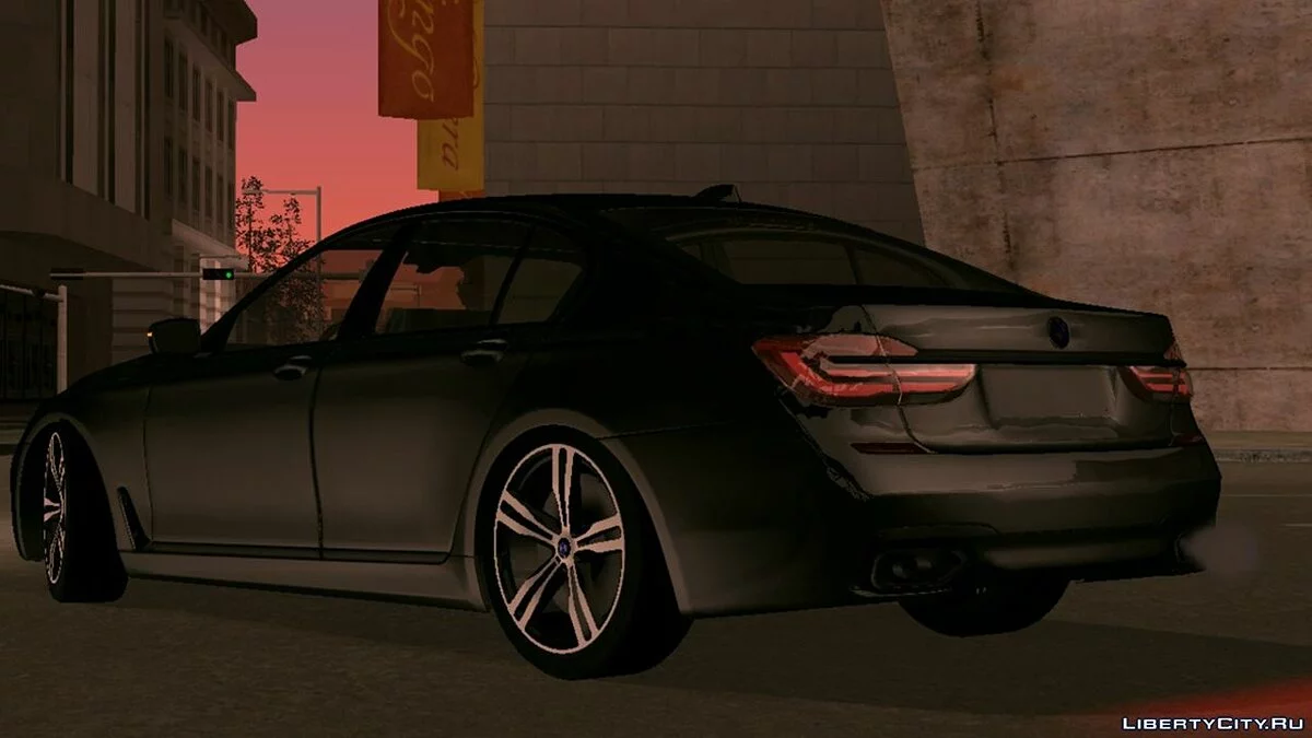 BMW 750li v2 (только DFF) / GTA San Andreas (iOS, Android)