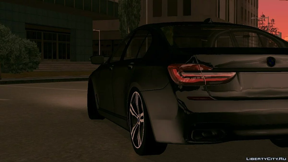 BMW 750li v2 (только DFF) / GTA San Andreas (iOS, Android)