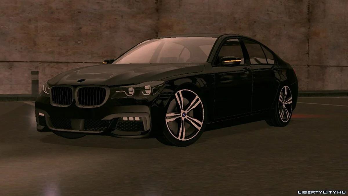 BMW 750li v2 (только DFF) / GTA San Andreas (iOS, Android)