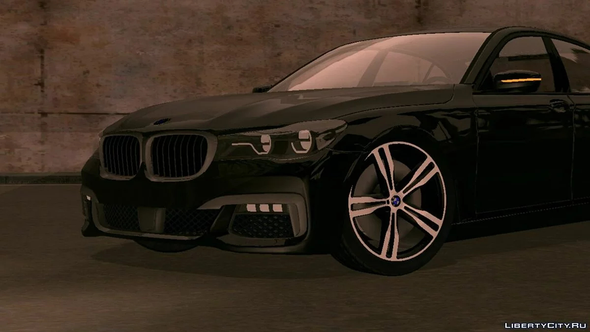 BMW 750li v2 (только DFF) / GTA San Andreas (iOS, Android)
