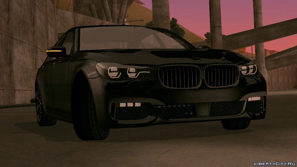 BMW 750li v2 (только DFF) / GTA San Andreas (iOS, Android)