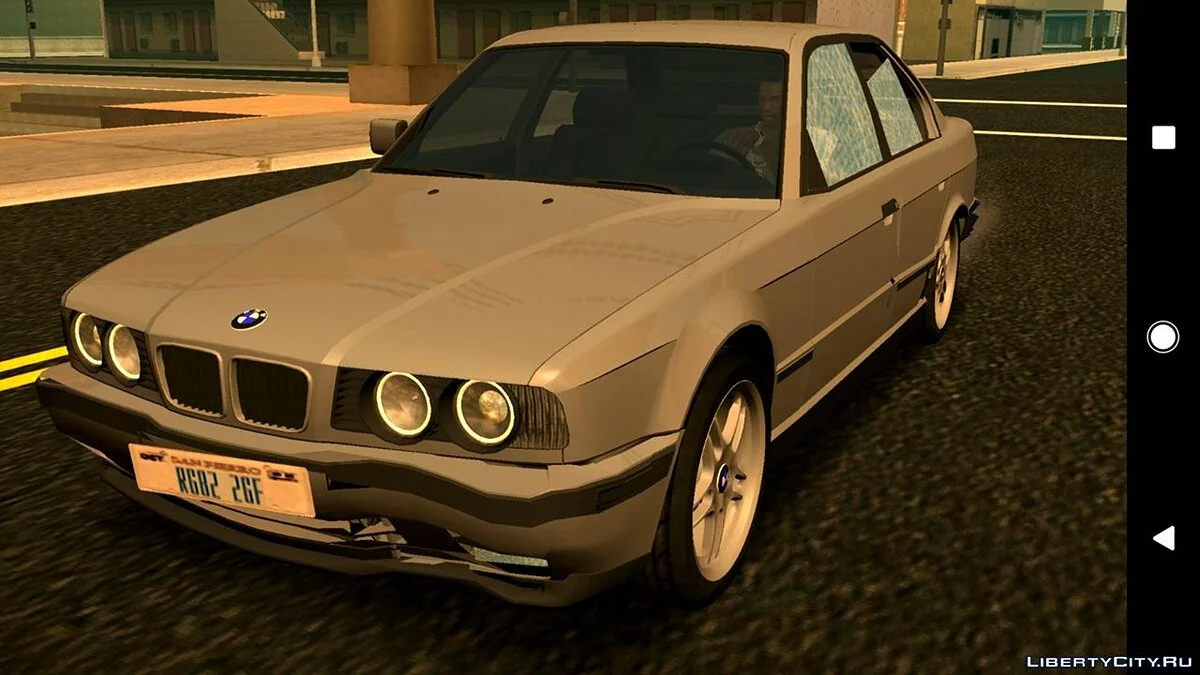 BMW E34 v5.0 (только DFF) / GTA San Andreas (iOS, Android)