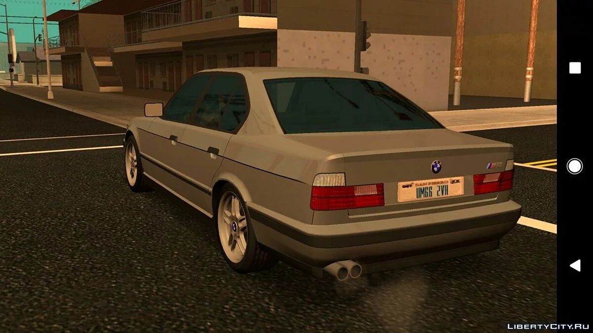 BMW E34 v5.0 (только DFF) / GTA San Andreas (iOS, Android)