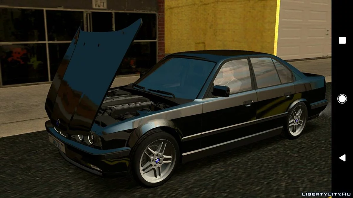 BMW E34 v5.0 (только DFF) / GTA San Andreas (iOS, Android)