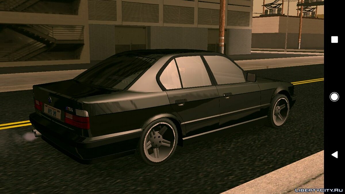 Скачать BMW E34 v5.0 (только DFF) для GTA San Andreas (iOS, Android)