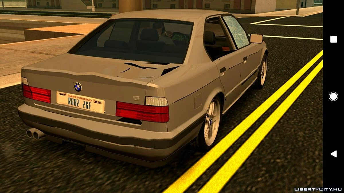 BMW E34 v5.0 (только DFF) / GTA San Andreas (iOS, Android)