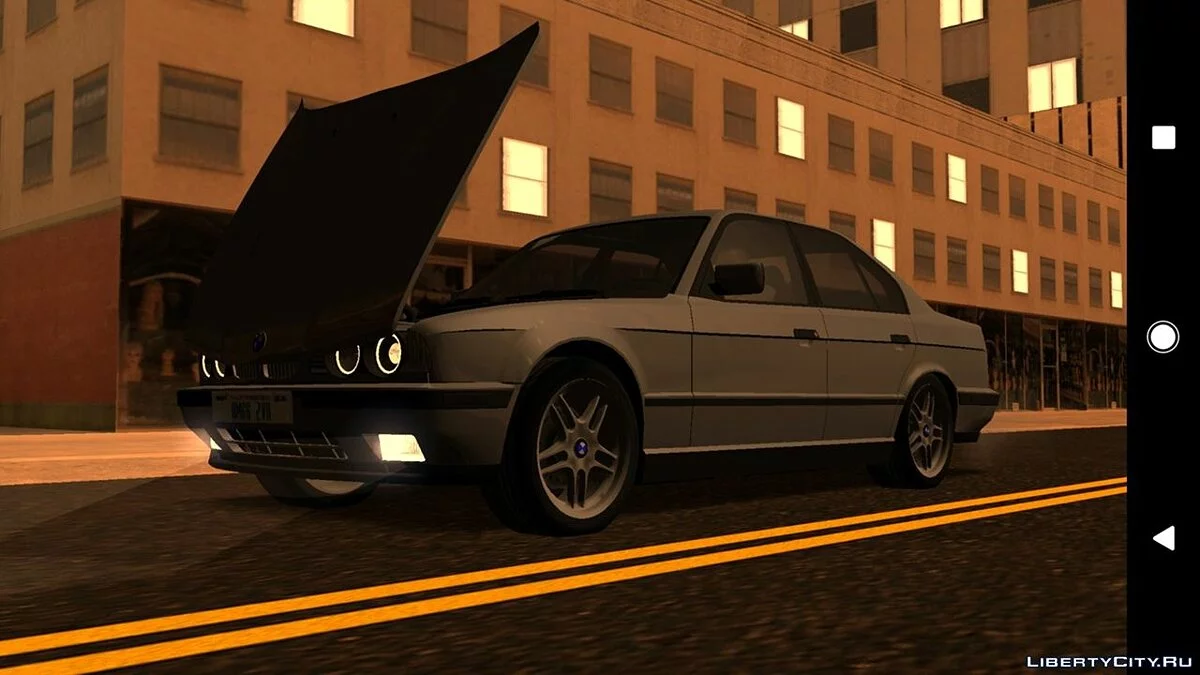 BMW E34 v5.0 (только DFF) / GTA San Andreas (iOS, Android)