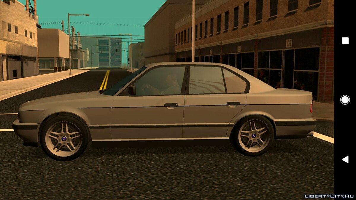 Скачать BMW E34 v5.0 (только DFF) для GTA San Andreas (iOS, Android)