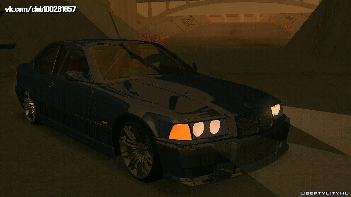 BMW E36 M3 v0.3 (только DFF) / GTA San Andreas (iOS, Android)