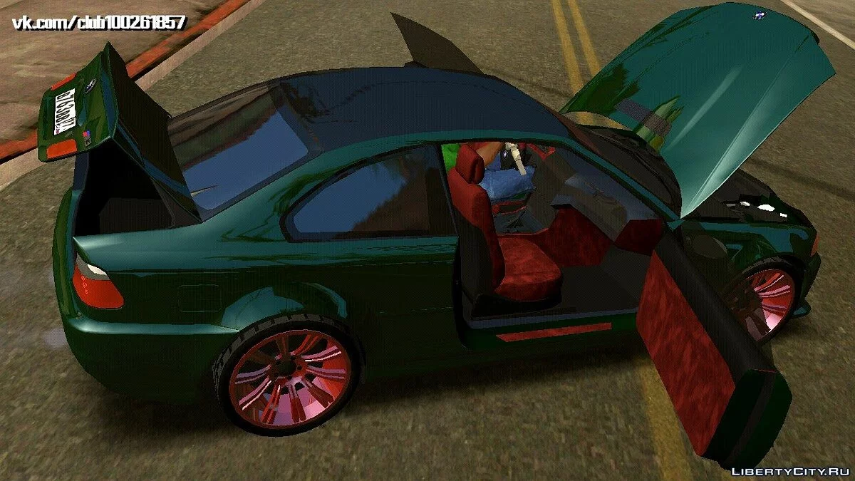 BMW E46 M3 Sport (только DFF) / GTA San Andreas (iOS, Android)