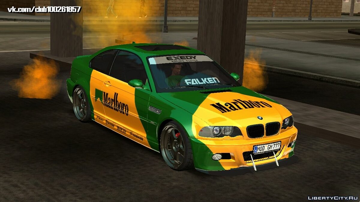 Скачать BMW E46 M3 для GTA San Andreas (iOS, Android)