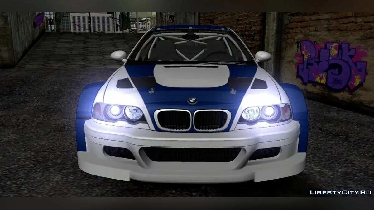 BMW M3 E46 GT-R (NFS Most Wanted) / GTA San Andreas (iOS, Android)