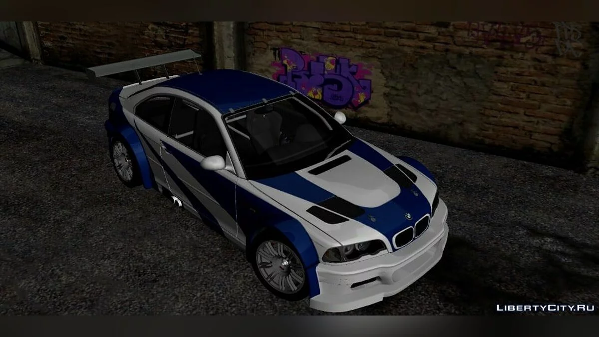 BMW M3 E46 GT-R (NFS Most Wanted) / GTA San Andreas (iOS, Android)