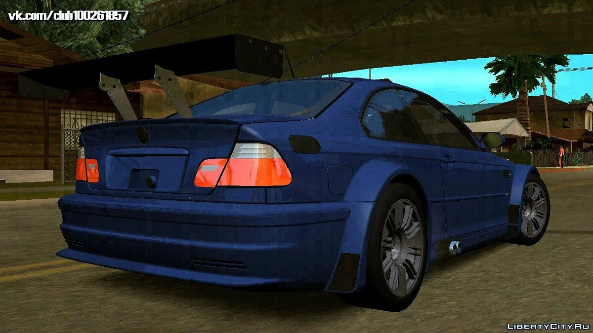 BMW M3 E46 из NFS: Most Wanted (только DFF) / GTA San Andreas (iOS, Android)