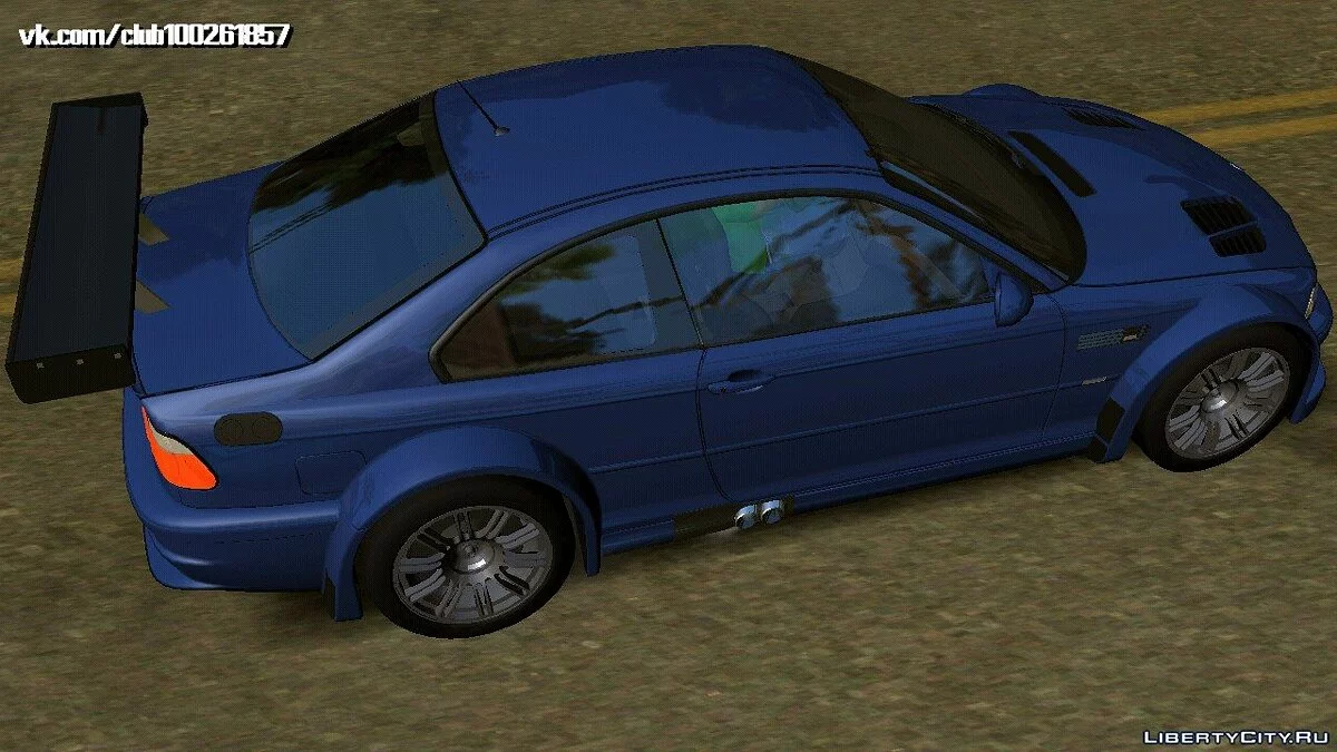 BMW M3 E46 из NFS: Most Wanted (только DFF) / GTA San Andreas (iOS, Android)