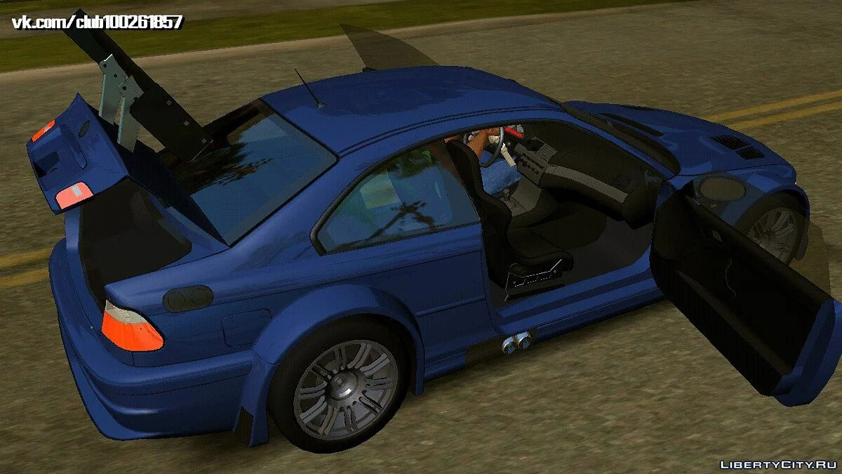 BMW M3 E46 из NFS: Most Wanted (только DFF) / GTA San Andreas (iOS, Android)