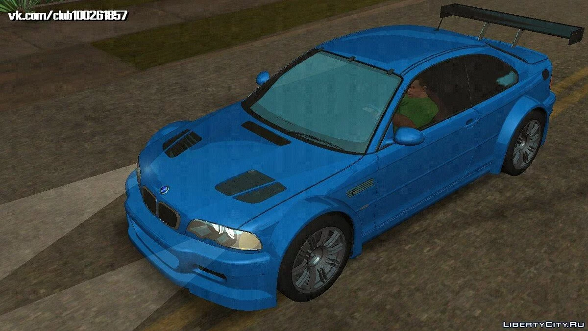BMW M3 E46 из NFS: Most Wanted (только DFF) / GTA San Andreas (iOS, Android)