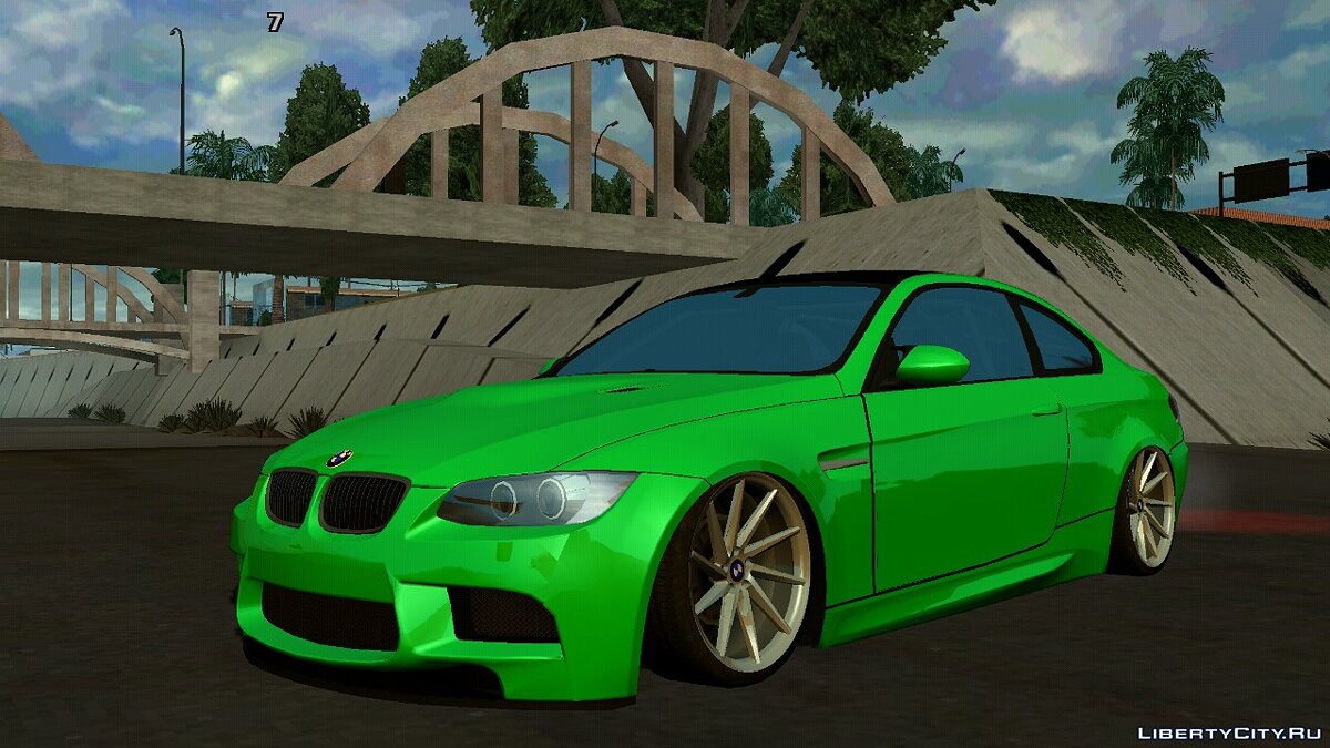 Скачать BMW M3 E92 v3.0 (только DFF) для GTA San Andreas (iOS, Android)