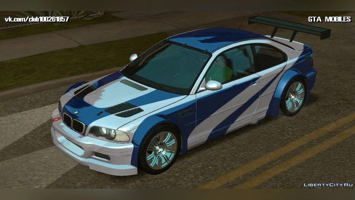 BMW M3 из Need For Speed: Most Wanted / GTA San Andreas (iOS, Android)