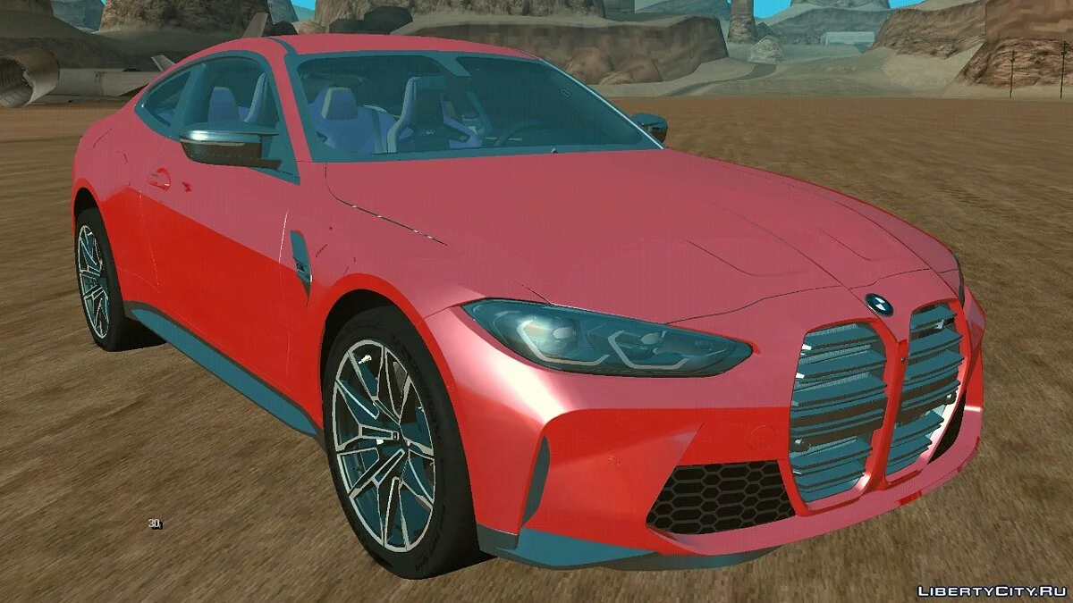 BMW M4 Competition Coupe 2021 / GTA San Andreas (iOS, Android)
