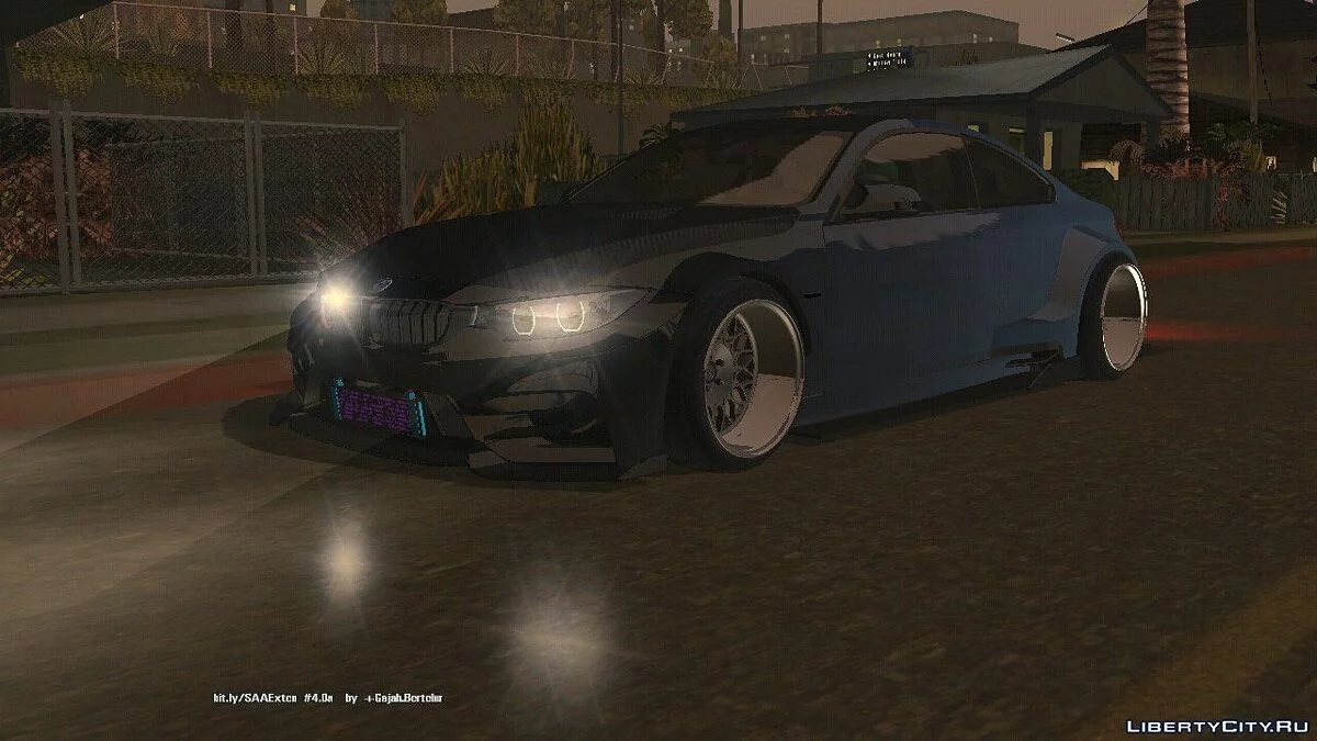 BMW M4 F82 (только DFF) / GTA San Andreas (iOS, Android)