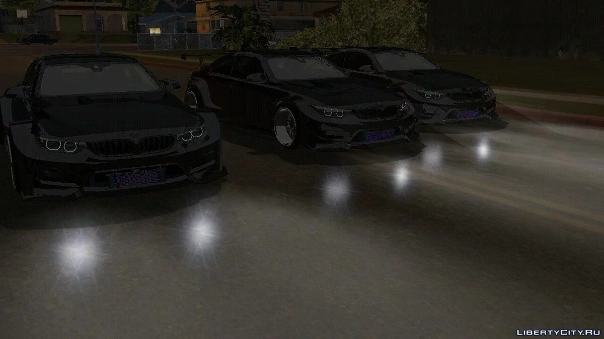 BMW M4 F82 (только DFF) / GTA San Andreas (iOS, Android)