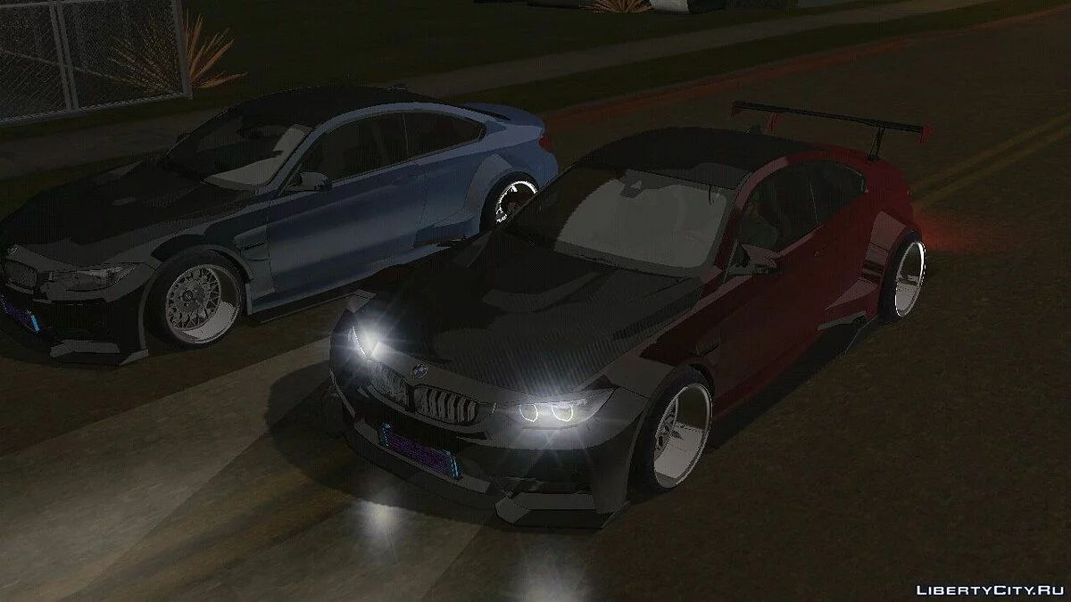 BMW M4 F82 (только DFF) / GTA San Andreas (iOS, Android)