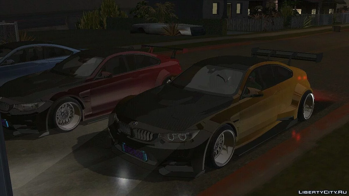 BMW M4 F82 (только DFF) / GTA San Andreas (iOS, Android)