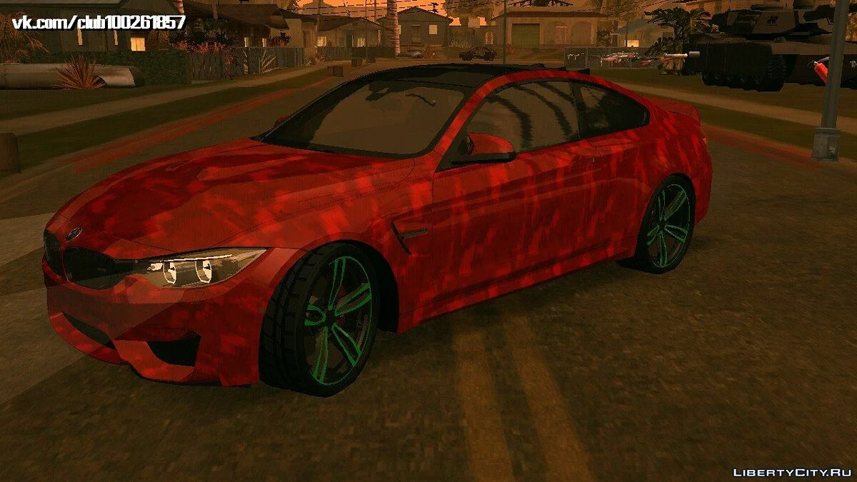 BMW M4 (только DFF) / GTA San Andreas (iOS, Android)